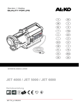 AL-KO Garden Pump Jet 6000/5 Premium Kasutusjuhend