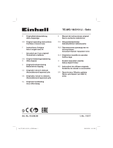 EINHELL TE-MS 18/210 Li-Solo (4300890) Kasutusjuhend