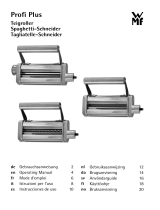 WMF en Profi Plus Teigroller / Spaghetti-Schneider / Tagliatelle-Schneider Kasutusjuhend