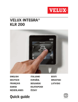 Velux INTEGRA KLR 200 Quick Manual