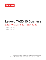 Lenovo TAB3 10 Business Lühike juhend