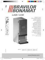 BRAVILOR BONAMAT Bolero Turbo LV20 Kasutusjuhend