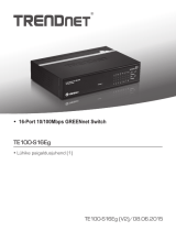 Trendnet TE100-S16Eg Quick Installation Guide