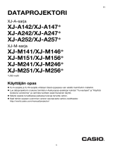 Casio XJ-A142, XJ-A147, XJ-A242, XJ-A247, XJ-A252, XJ-A257 Kasutusjuhend