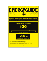 Perlick HA24RB36 Solid Door Energy Guide