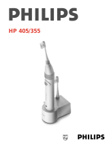 Philips Electric Toothbrush HP 405/355 Kasutusjuhend