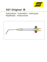 ESAB X21 Original II Kasutusjuhend