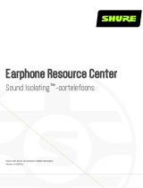 Shure Earphone-Resource-Center Kasutusjuhend