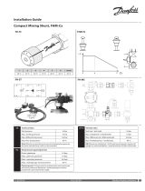 Danfoss Compact Mixing Shunt, FHM-C paigaldusjuhend