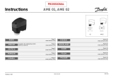 Danfoss AME 01, AME 02 Kasutusjuhend