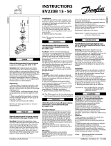 Danfoss EV220B 15-50 paigaldusjuhend