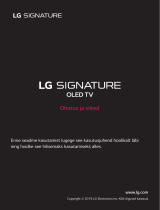 LG OLED65W9PLA Omaniku manuaal