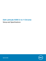 Dell Latitude 5300 2-in-1 Chromebook Enterprise Omaniku manuaal