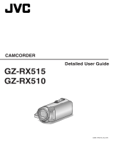 JVC GZ-RX510 Kasutusjuhend