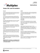MULTIPLEX Label Kit Translation Instruction Sheet