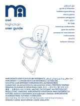 mothercare Owls Highchair Kasutusjuhend
