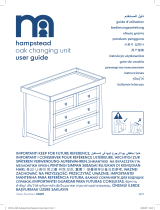 mothercare Hampstead Oak Changning Unit Kasutusjuhend