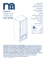 mothercare Marlow Single Door Wardrobe Kasutusjuhend