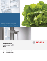 Bosch Free-standing larder fridge Kasutusjuhend