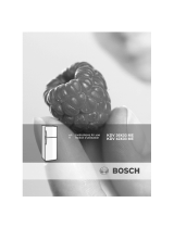 Bosch KDV39X00ME/01 Kasutusjuhend