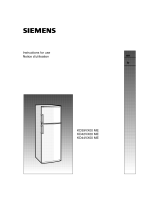 Siemens KD42VX00ME Kasutusjuhend