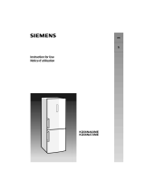 Siemens KG56NA73ME Kasutusjuhend