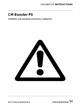 Grundfos CM Booster PS Installation And Operating Instructions, Supplement