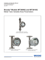 Brooks MT3809G Metal Tube Kasutusjuhend