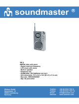 Soundmaster TR-2 Teabelehe