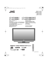 JVC Wide LCD Panel TV LT-47DV8BG/N/T Kasutusjuhend