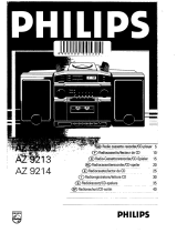 Philips RADIO CASSETTE RECORDER AZ 9214 Kasutusjuhend