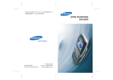 Samsung SGH-E630 Kasutusjuhend