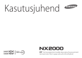 Samsung NX2000 Kasutusjuhend