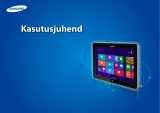 Samsung XE700T1C Kasutusjuhend