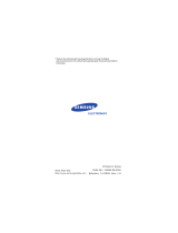 Samsung SGH-X460 Kasutusjuhend