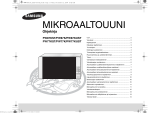 Samsung FW77KUST Omaniku manuaal