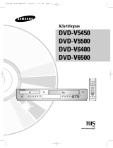 Samsung DVD-V5500 Omaniku manuaal