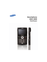 Samsung SGH-i600 Omaniku manuaal