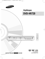 Samsung DVD-HR720 Omaniku manuaal