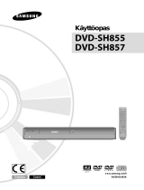Samsung DVD-SH855 Omaniku manuaal