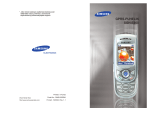 Samsung SGH-E800 Omaniku manuaal