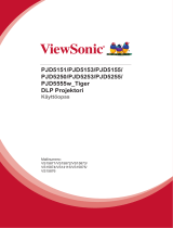ViewSonic PJD5153-S Kasutusjuhend