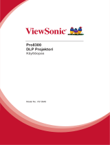 ViewSonic Pro8300 Kasutusjuhend