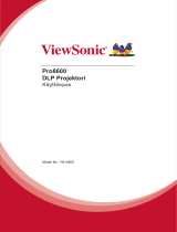 ViewSonic Pro8600 Kasutusjuhend