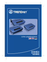 Trendnet TE100-MP1U Quick Installation Guide