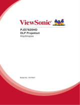 ViewSonic PJD7820HD-S Kasutusjuhend