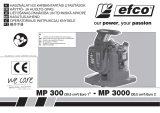 Efco MP 300 / MP 3000 (Euro 2) Omaniku manuaal