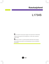 LG L1734S-SN Kasutusjuhend