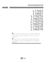 LG L1752TR-SF Kasutusjuhend