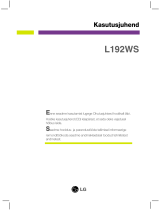 LG L192WS-SN Kasutusjuhend